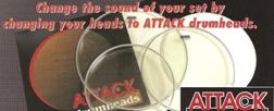 Attack Drum Heads